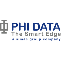 Het logo van Simac PHI DATA