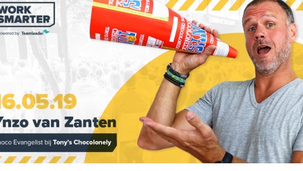 Ynzo van Zanten, Chief Evangelist van Tony's Chocolonely op Work Smarter