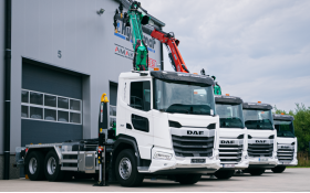 DAF trucks bij De Kempen Verhuur